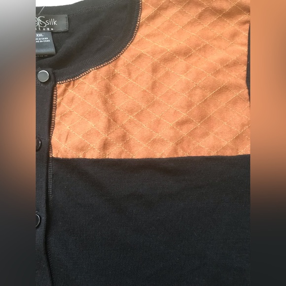 NWOT Macy's Button-Down Cardigan Size XXL - Picture 2 of 3